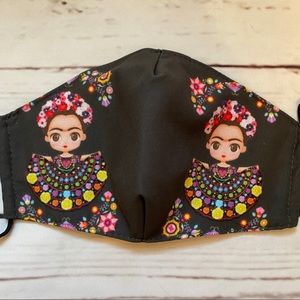 FRIDA KAHLO FACE MASK w/ NOSE WIRE💐